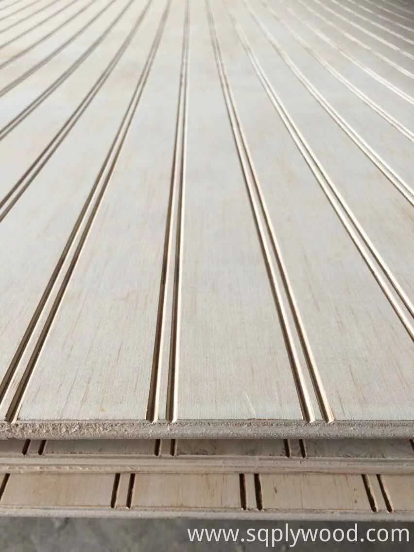 Factory-Groove and Slot White Melamine MDF in 12mm 15mm 18mm